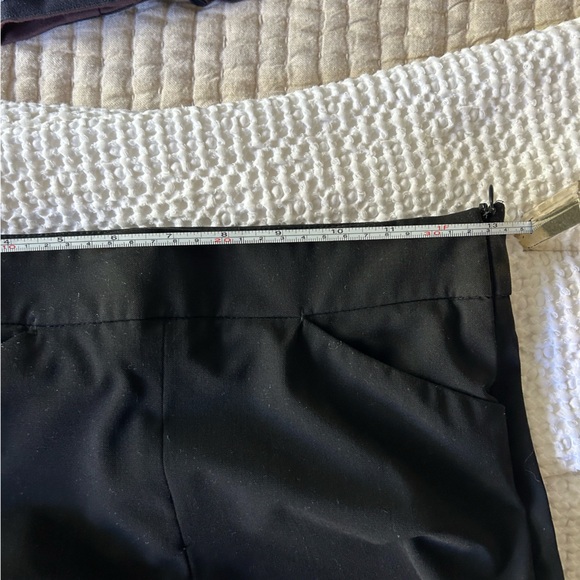 Zara kick flare black trousers - Picture 2 of 8